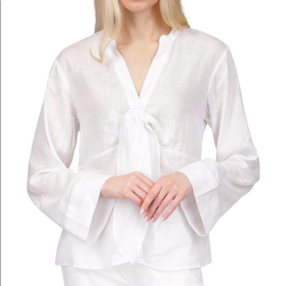 Michael Kors Tie Front Blouse